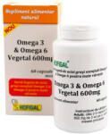 Hofigal - Omega 3 si Omega 6 Vegetal 600 mg Hofigal 60 capsule 600 mg - hiris