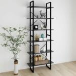 vidaXL Dulap înalt, gri, 80x30x210 cm, PAL (806539) Biblioteca
