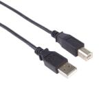  Cablu de imprimanta USB 2.0 A-B 2m Negru, ku2ab2bk (KU2AB2BK)