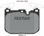 TEXTAR set placute frana, frana disc TEXTAR 2502801 (2502801)
