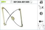 VALEO Mecanism actionare geam VALEO 851304 (851304) - automobilus