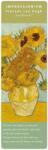 Fridolin Könyvjelző 5x16cm, Van Gogh: Sonnenblumen - szep-otthon