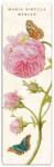 Fridolin Könyvjelző 5x16cm, Maria Sibylla Merian: Rose, bright pink - szep-otthon