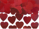 PartyDeco S. r. o Konfetti, szív forma, piros, 10 gramm/csomag
