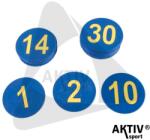 Amaya Sport 1-30-ig számos padlójelölő szett Amaya kék (410381)