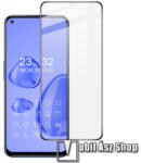 IMAK Realme Narzo 30 5G, IMAK Pro+ üvegfólia, 9H, Full cover, Fekete