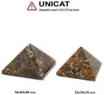  Piramida Jasp Oceanic Druzy Minerala Naturala - 52-56 x 76-84 mm - Unicat