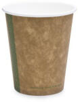 Vegware Lebomló kávés pohár, papír és PLA, 1, 5 dl, barna | 50 db/csomag