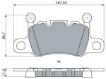 Bosch set placute frana, frana disc BOSCH 0 986 424 926 - automobilus