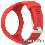  TPU okosóra szíj - Polar M200 - PIROS - 26cm hosszú