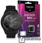 MYSCREEN Protector AntiCrash Shield Edge3D okosóra képernyővédő fólia - Ultra Clear, ÖNREGENERÁLÓ! - 2db, a teljes képernyőt védi - SAMSUNG Galaxy Watch 42mm (SM-R810NZ)
