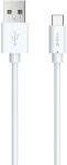DEVIA Cablu Kintone Type-C White 1m-T. Verde 0.1 lei/ buc (DVKTTCCWH)