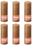 Bolsius Lumânări bloc rustice Shine, 4 buc. , maro condiment, 190x68 mm 103668850318 (440839)