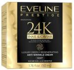 Eveline Cosmetics Éjszakai arckrém - Eveline Prestige 24k Snail & Caviar Anti-Wrinkle Night Cream 50 ml