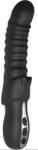 DreamToys Vibrator Typhon 10 Moduri Vibratii Silicon Lichid USB Negru 23 cm Midnight Magic Vibrator