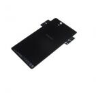 Sony C6602, C6603 Xperia Z akkufedél, hátlap (NFC antenna nélkül) fekete*