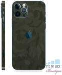 Apple Folie Protectie Skin Spate iPhone 12 Pro Camuflaj Verde
