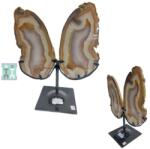  Felie Agata Angel Druzy Naturala Brazilia cu Suport - 30x25x12 cm - ( XXL ) - Unicat