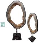  Felie Avalonit - Calcedonie Druzy Naturala cu Suport - 75x38x20 cm - ( XXL ) - Unicat