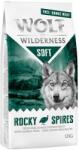 Wolf of Wilderness Wolf of Wilderness "Soft - Rocky Spires" Pui crescut în aer liber & bibilică fără cereale 12 kg