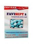 FAVISAN Favisept 2 comprimate cu albastru de metilen 20cpr FAVISAN