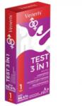 BARZA Test veneris 3 in 1 pentru infectii intime -candidoza, vaginita bacteriana, trichomoniaza 1buc BARZA