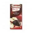 TORRAS Ciocolata neagra cu mere 75gr TORRAS