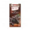 TORRAS Ciocolata neagra cu bucati cacao 75gr TORRAS