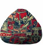 Pufrelax Пуф круша 520л. , Nirvana Gigant - Pop Art, Водоустойчив, Перящ се калъф, Пълнеж от Полистиролни перли, принт