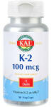 KAL Vitamina K-2 100mcg, 30cps, Kal