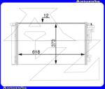Hyundai I30 3 2017.02-2020.04 /PD/ Klímahűtő "1, 4i" (618x373x12) P40C4K8C1S