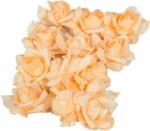  Polifoam rózsa fej virágfej habvirág 6 cm barack habrózsa