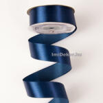  Szatén szalag 25 mm x 22.86 m - Tengerészkék