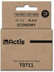 ACTIS Cartus Imprimanta ACTIS Compatibil KE-711 for Epson printer; Epson T0711/T0891/T1001 replacement; Standard; 15 ml; black (KE-711)