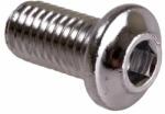 Trinity BMX lánckerék rögzítő csavar, acél, M10x21 mm, ezüst színű, 1 db