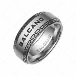  BALCANO - Greco / Görög mintás nemesacél gyűrű / 72 mm