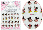 Moonbasanails Abtibild acril efect 3D K087 Mickey Mouse