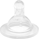 Lulabi Set 2 Tetine Lulabi Flux Variabil Silicon 6-9 Luni Transparent (8090104_Transparent)