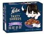 FELIX Tasty Shreds Vegyes Válogatás szószban 12x80 g