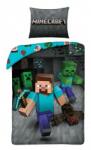 HALANTEX pamut ágyneműhuzat - Minecraft Steve - 140 x 200