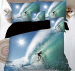  Lenjerie de pat 3D Surfer, 7 piese Lenjerie de pat