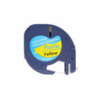 Compatibil Dymo DY91202, Banda compatibila, Galbena, 12mm x 4m - i-Aicon (AIC-DY-DY91202)