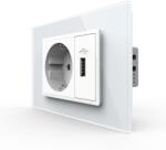 LIVOLO Priza simpla cu USB Livolo standard italian