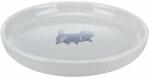 TRIXIE Lapos és széles kerámiatál 0,6 l/23 cm (24802)