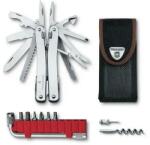 Victorinox Multifunctional VICTORINOX Swiss Tool Spirit X Plus, 105mm, 35 functii, toc din nylon (AGC.3.0235.N)