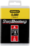 Stanley 1-TRA204-5T "A" tűzőkapocs 6 mm, 5000 db/csomag (1-TRA204-5T) - ilmo