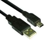 VCOM USB kábel 2.0 A apa - mini 5pin apa 1, 8m CU215-1, 8 fekete (M-000000008308)