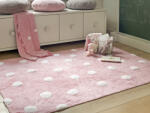  TOPOS Rosa rózsaszín mosható szőnyeg 160x120 (LC63010)