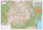  Hartă de perete România Rutieră