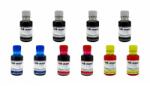 Ink-Mate Pachet Flacon Cerneala Ink-Mate HP (981X) 4x100ml L0R12A Negru 2x100ml L0R09A Cyan 2x100ml L0R10A Magenta 2x100ml L0R11A Galben